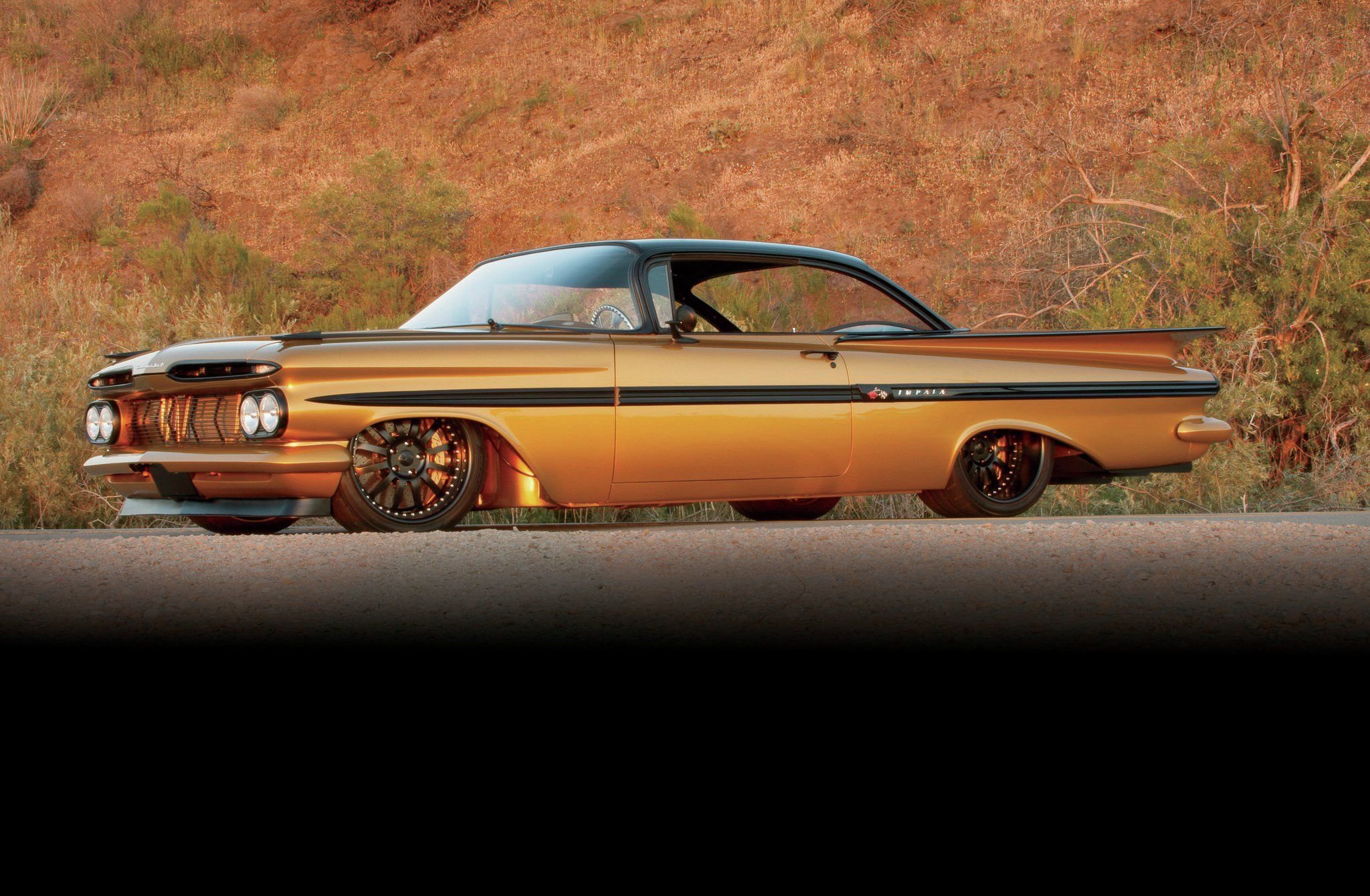 1959, Chevrolet, Impala, Hardtop 01 Wallpaper
