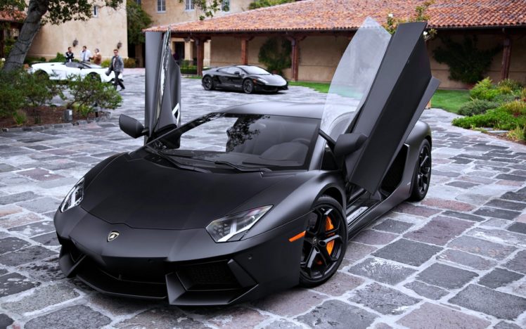 cars, Lamborghini, Aventador, Black, Motors, Speed, Fun HD Wallpaper Desktop Background