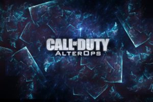 video, Games, Blue, Multicolor, Glass, Alteriwnet, Alterops, Call, Of, Duty , Black, Ops