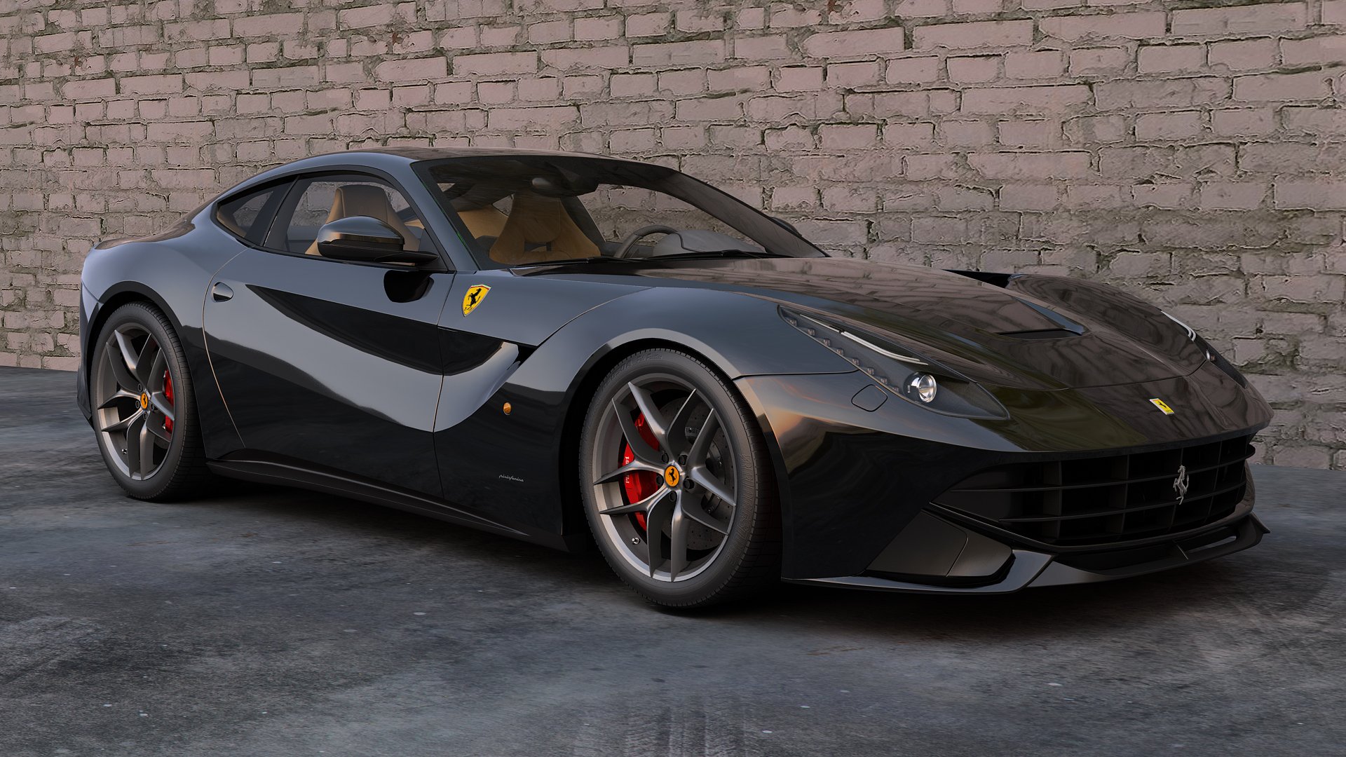 ferrari, F12, Berlinetta Wallpaper