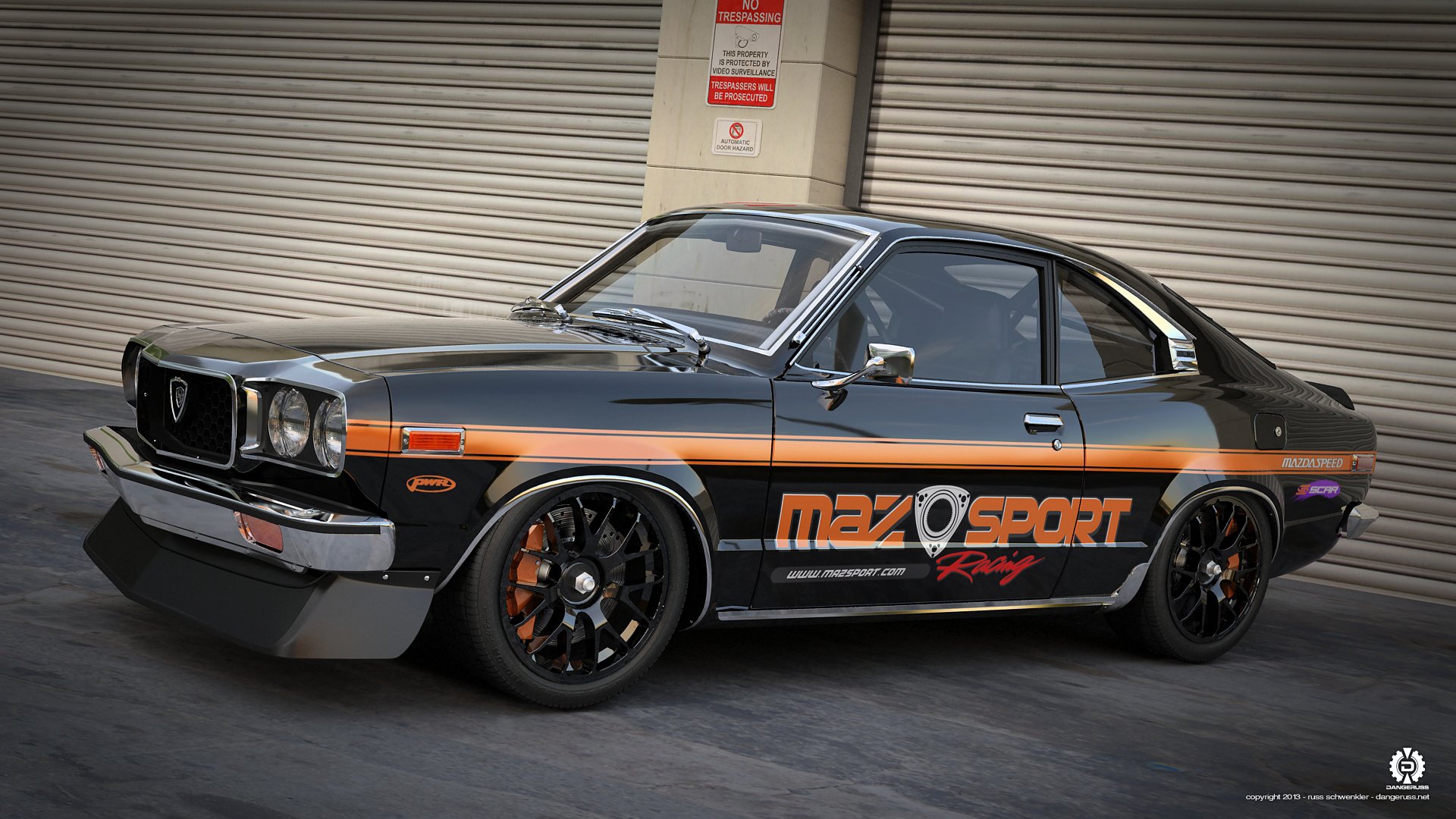 mazda, Rx3 Wallpaper