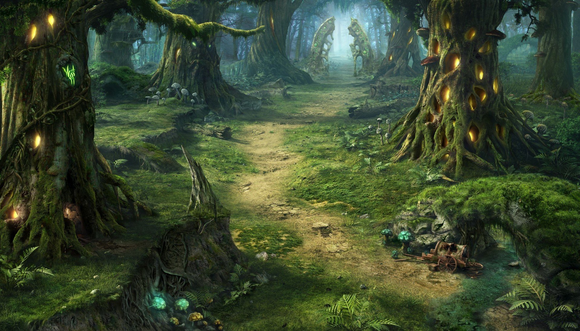 rnity, Fantasy, Mmo, Rpg, Fantasy, Platform, 1deternity, Fighting, Online, Forest Wallpaper