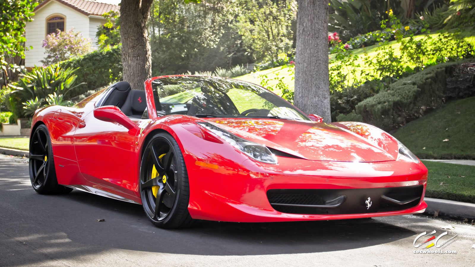 Convertible Ferrari 458