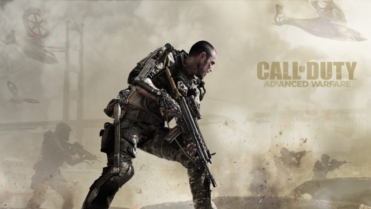 call, Of, Duty, Advanced, Warfare, Tactical, Shooter, Stealth, Action, Military, Fighting, Cod, Sci fi, Warrior, Weapon, Gun, Poster HD Wallpaper Desktop Background
