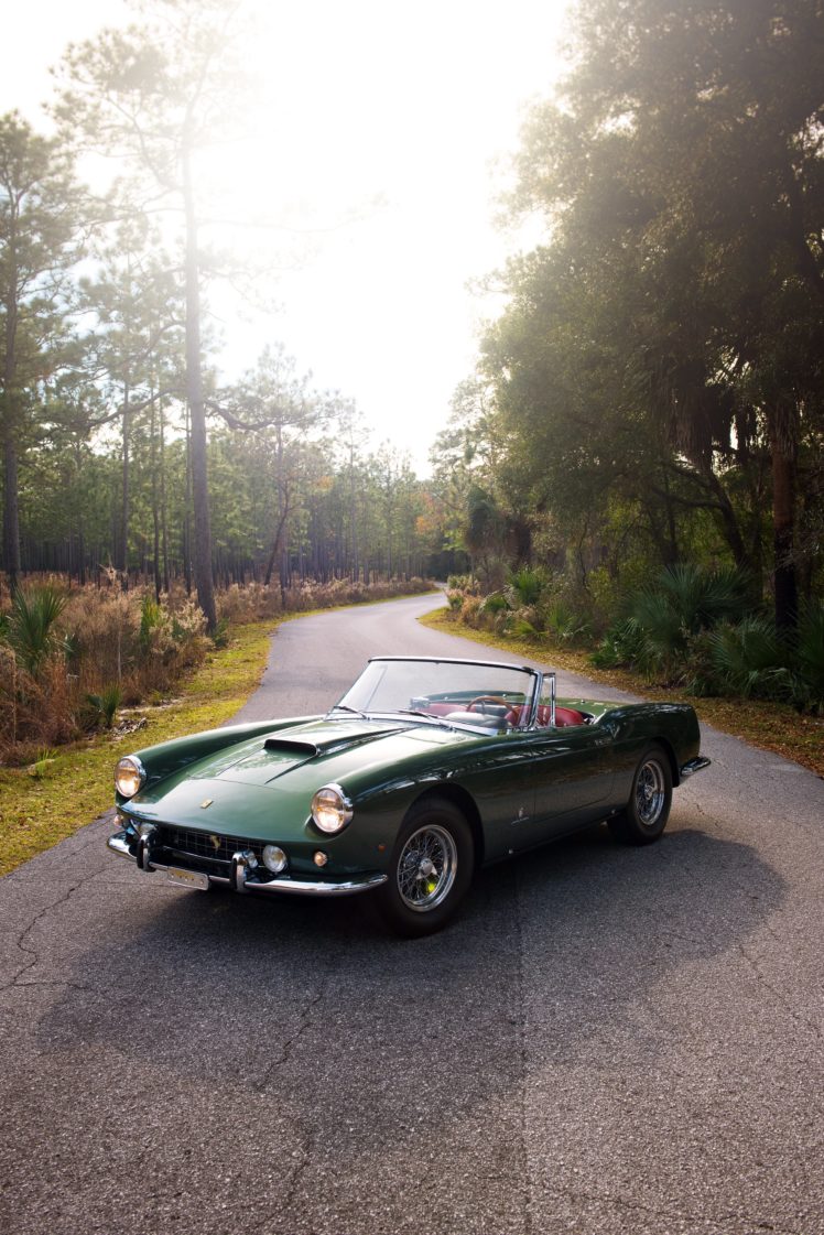 1960, Ferrari, 400, Superamerica, Swb, Cabriolet, Classic, Supercar HD Wallpaper Desktop Background