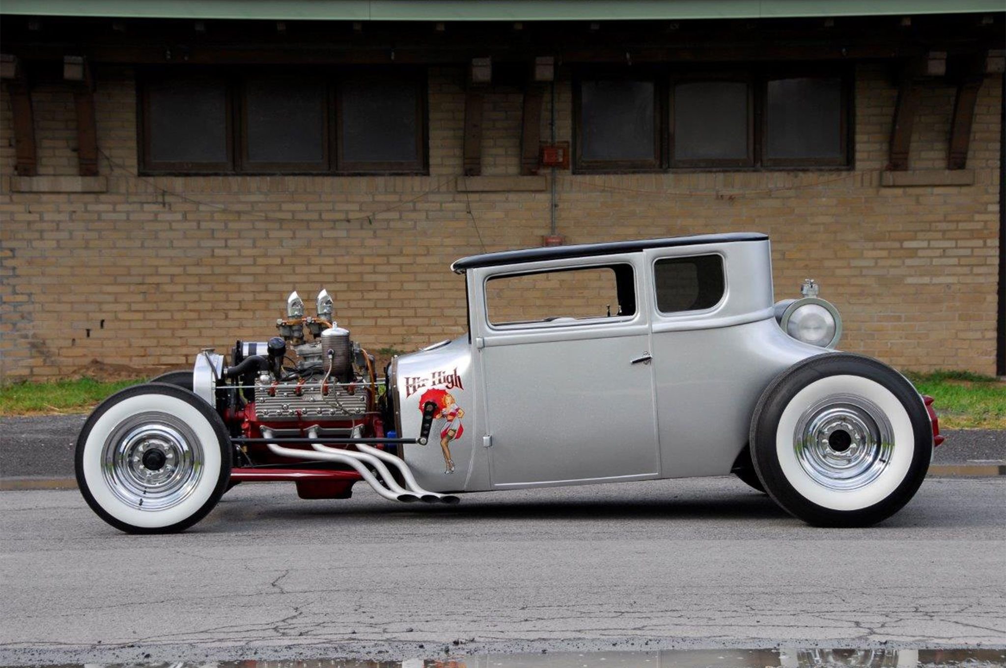 1927, Ford, Model, T, Coupe 01 Wallpaper