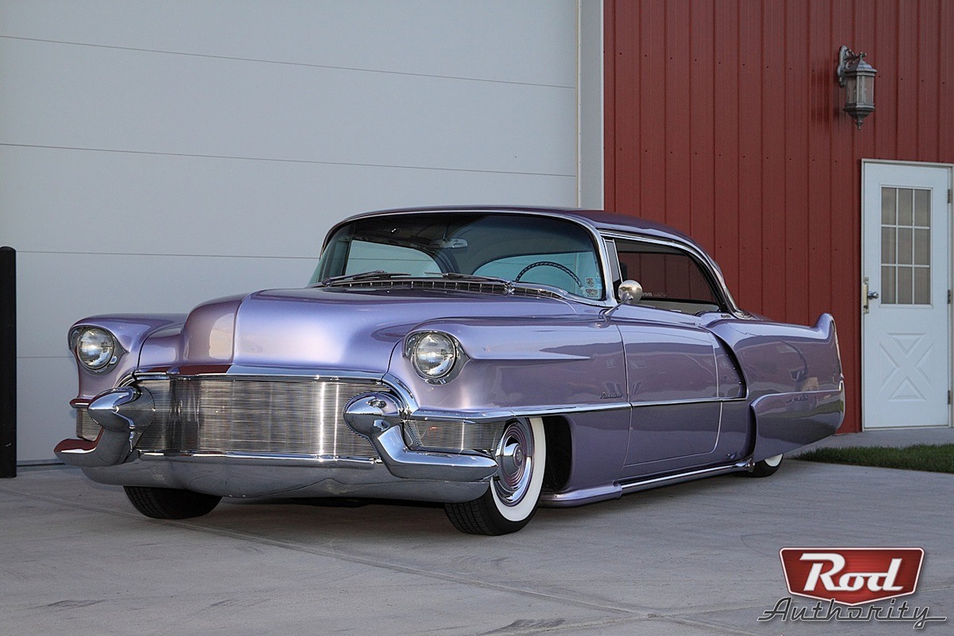 1955, Cadillac,  coupe, De, Ville 01 Wallpaper