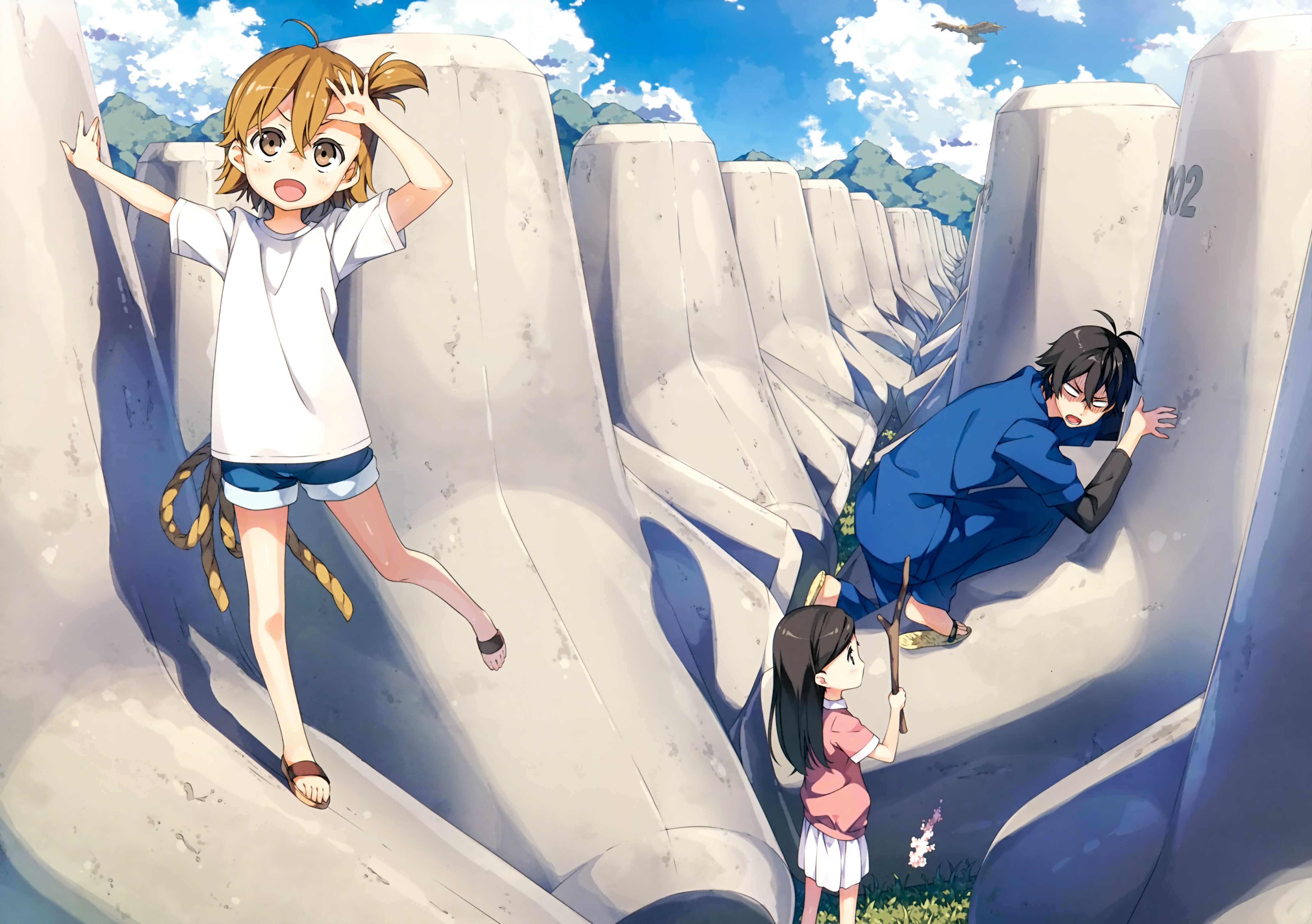 anime, Series, Barakamon, Character, Kotoishi, Naru, Handa, Seishuu Wallpaper