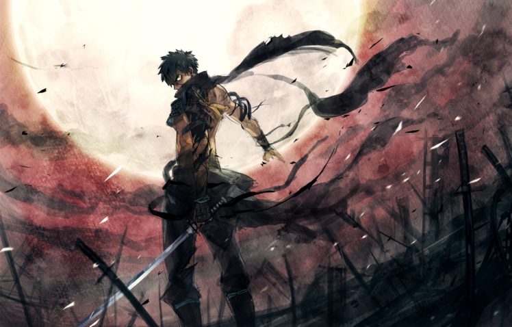 touken, Ranbu, Anime, Game, Character, Sword, War, Warrior HD Wallpaper Desktop Background