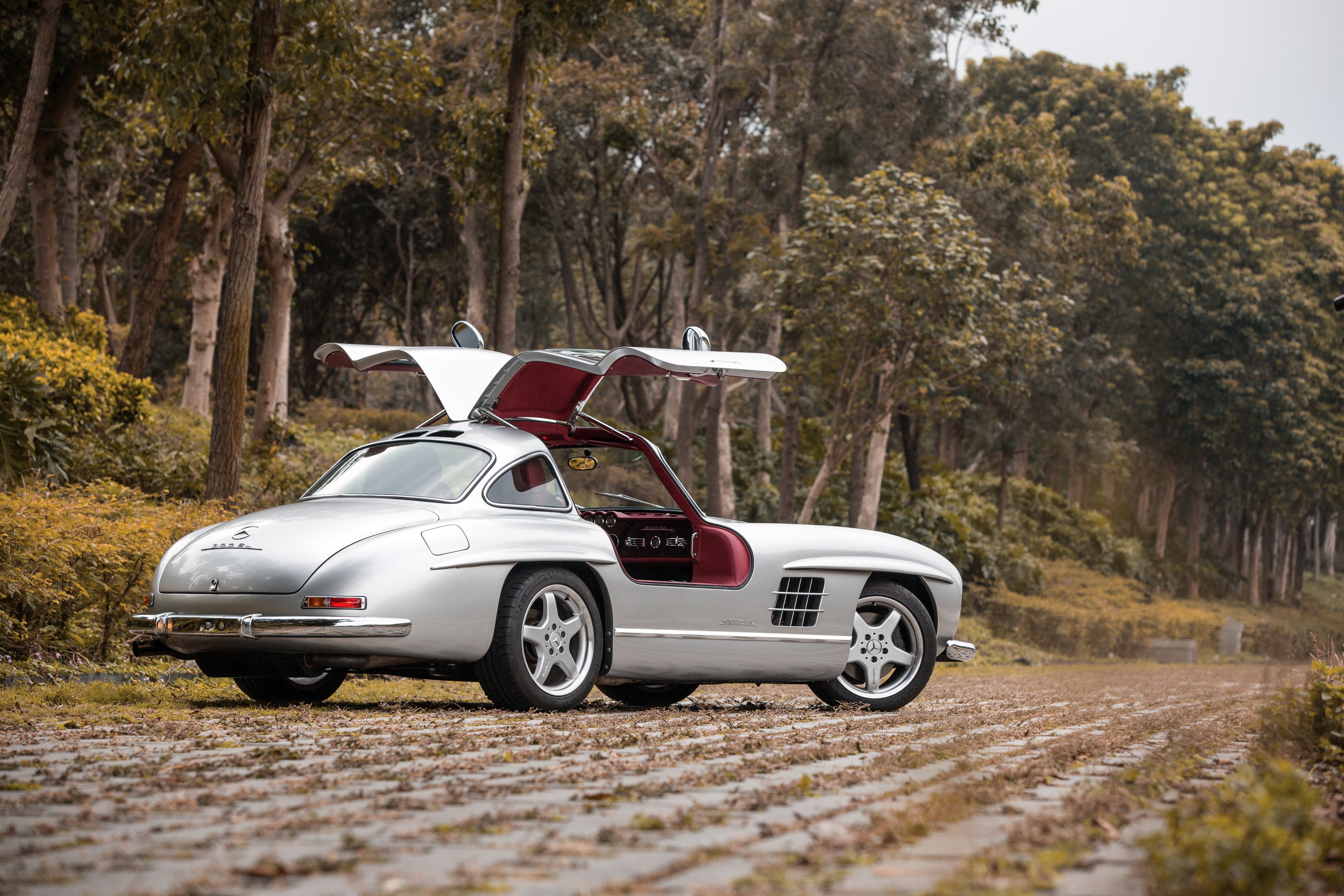 1954, Mercedes, Benz, 300sl, Amg, W198, Tuning, Retro Wallpaper