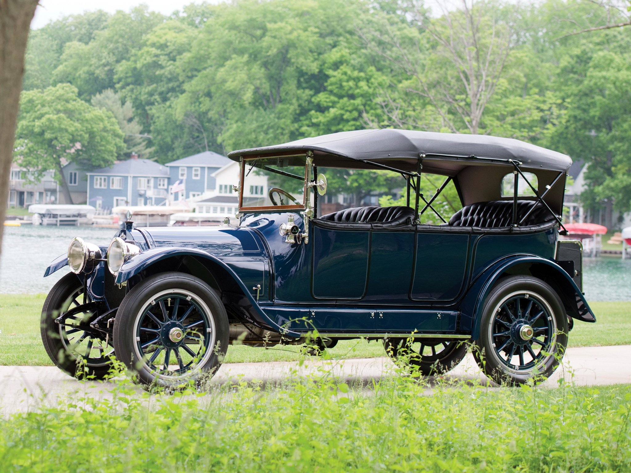 1913, Stevens, Duryea, Model c5 passenger, Touring, Luxury, Retro, Vintage Wallpaper