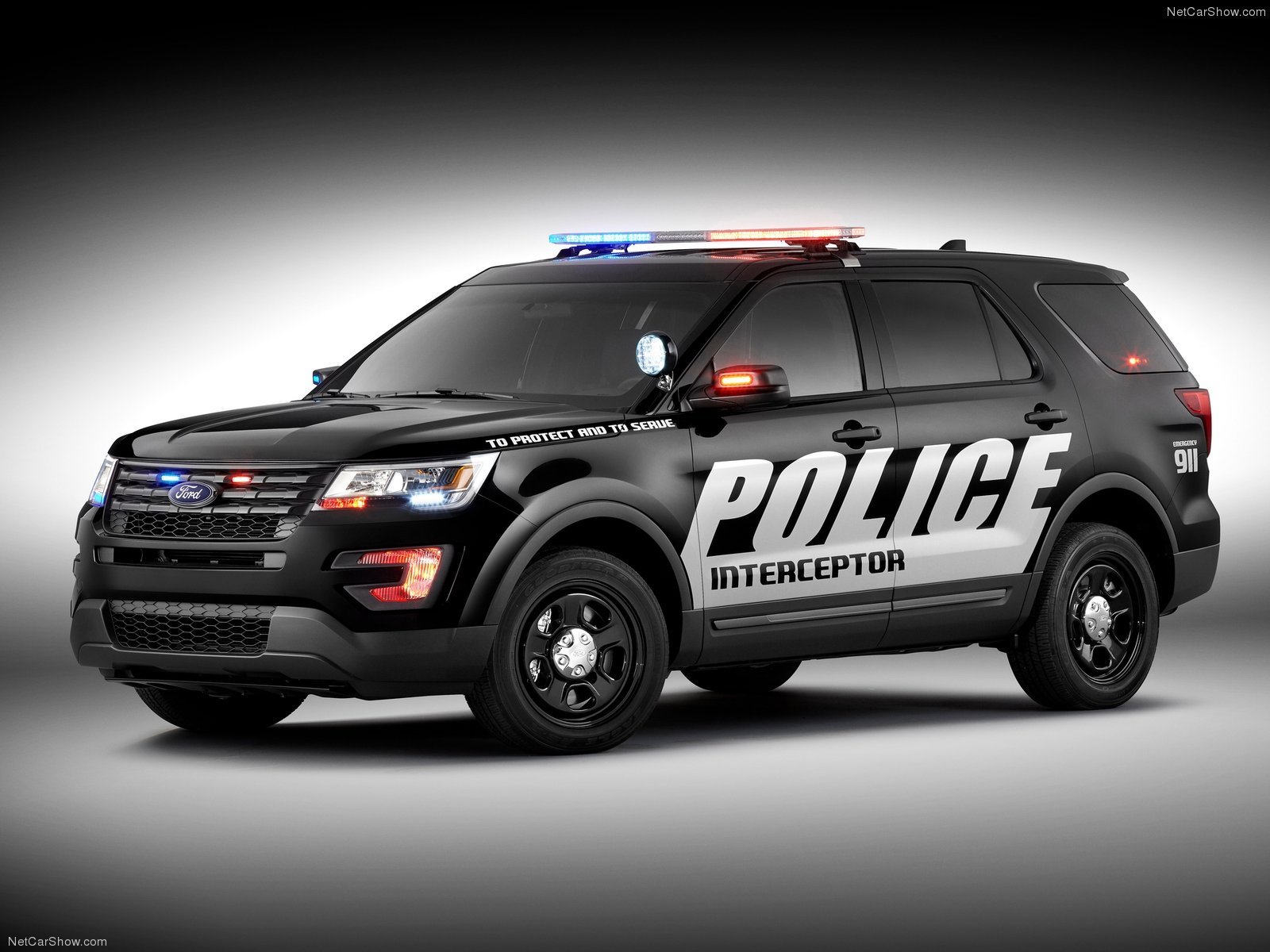 2016, Ford, Interceptor, Police, Utility, Vehicle, Suv Wallpaper