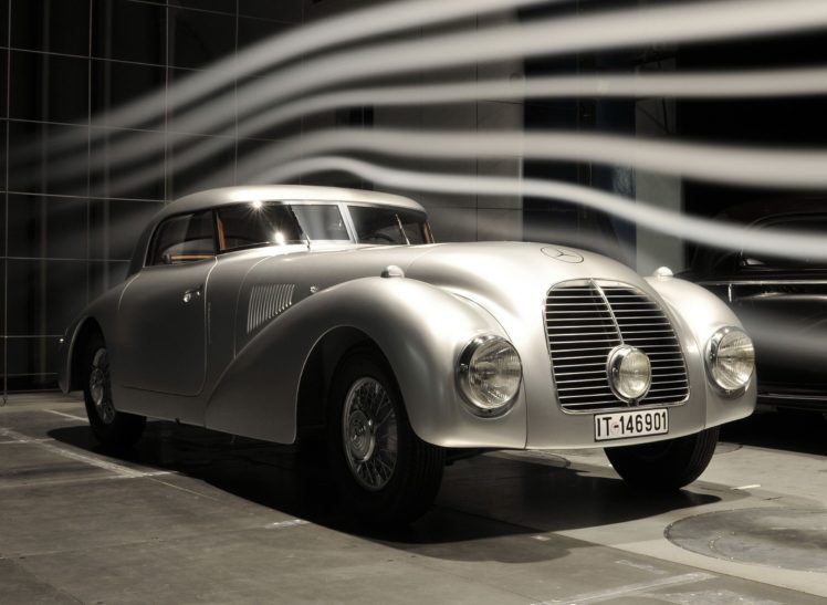 1938, Mercedes, Benz, 540k, Streamliner, W29, Luxury, Retro, Vintage HD Wallpaper Desktop Background