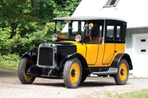 1923, Yellow, Cab, Model a2, Brougham, Taxi, Transport, Retro, Vintage