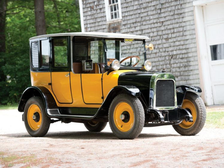 1923, Yellow, Cab, Model a2, Brougham, Taxi, Transport, Retro, Vintage HD Wallpaper Desktop Background