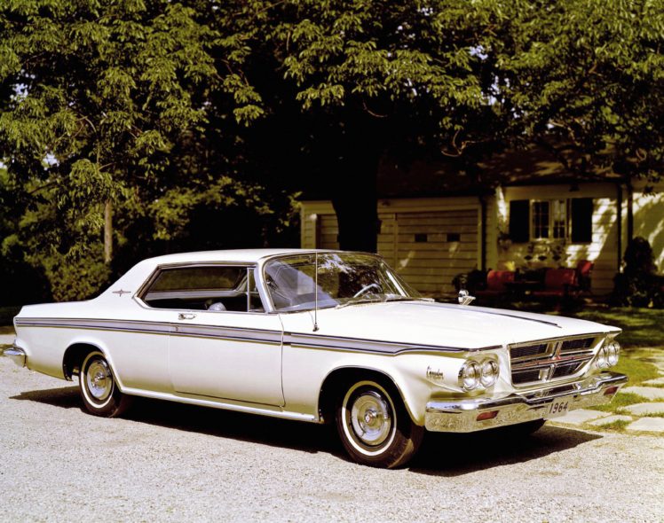 1964, Chrysler, 300, 2 door, Hardtop, Luxury, Classic HD Wallpaper Desktop Background