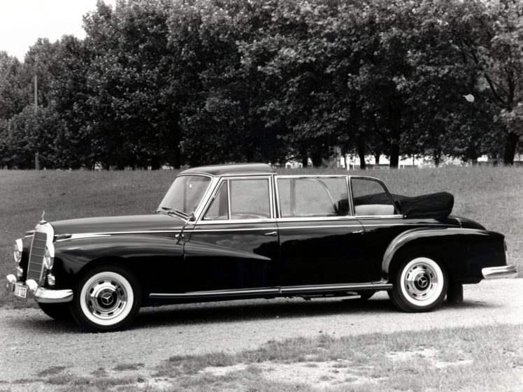 1960, Mercedes, Benz, 300d, Pullman, Landaulet, W189, Luxury, Classic, Limosuine HD Wallpaper Desktop Background