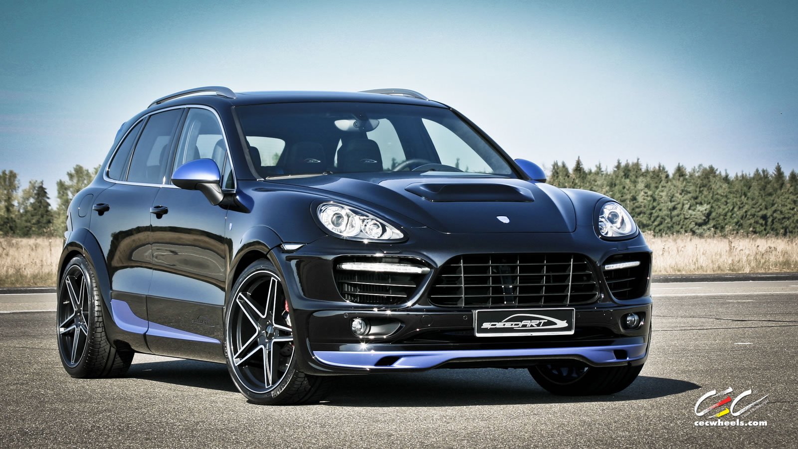 2015, Cars, Cec, Tuning, Wheels, Porsche, Porsche, Speedart, Cayenne, Turbo Wallpaper