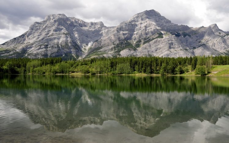 landscape, Reflection, Mountains, Water HD Wallpaper Desktop Background