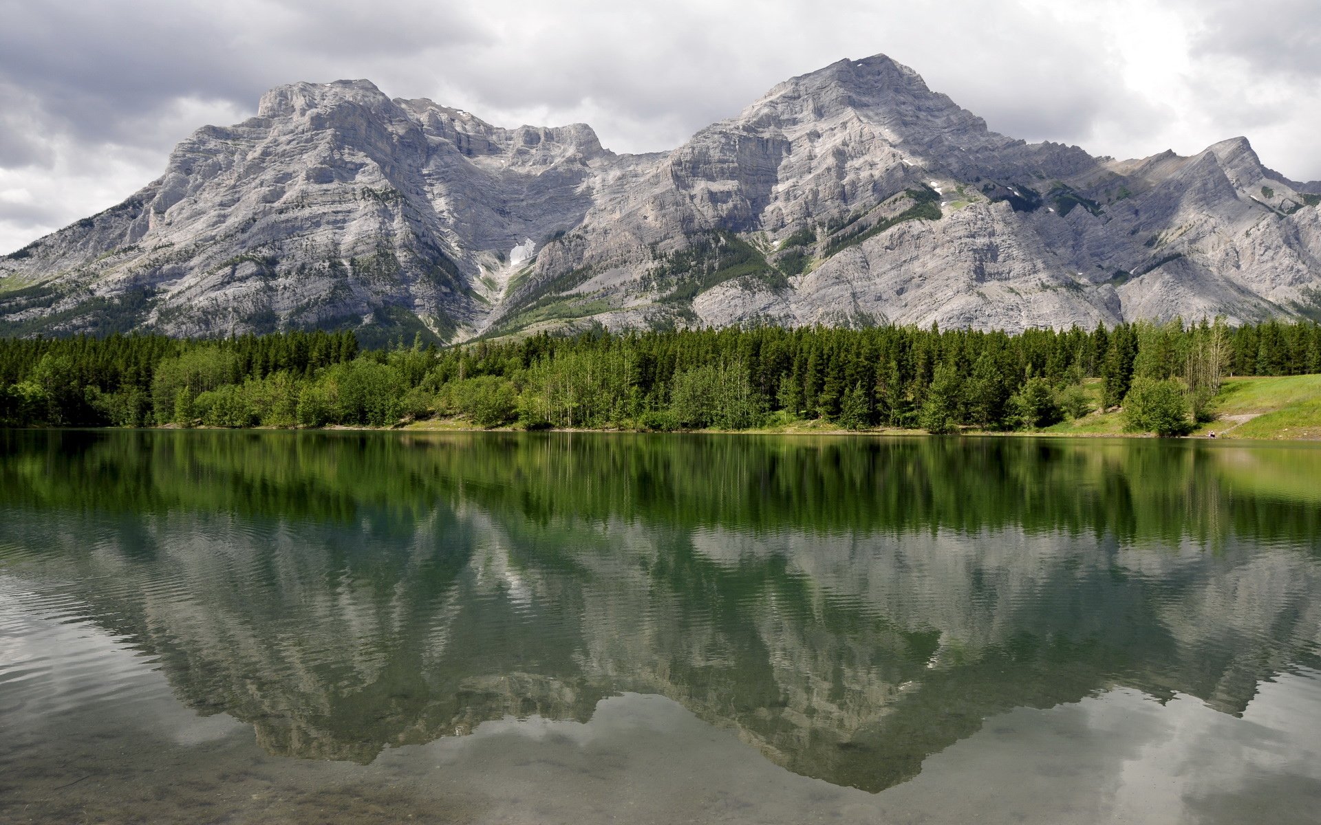 landscape, Reflection, Mountains, Water Wallpaper