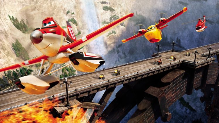 planes, Fire, Rescue, Animation, Aircraft, Airplane, Comedy, Family, 1pfr, Disney, Emergency HD Wallpaper Desktop Background