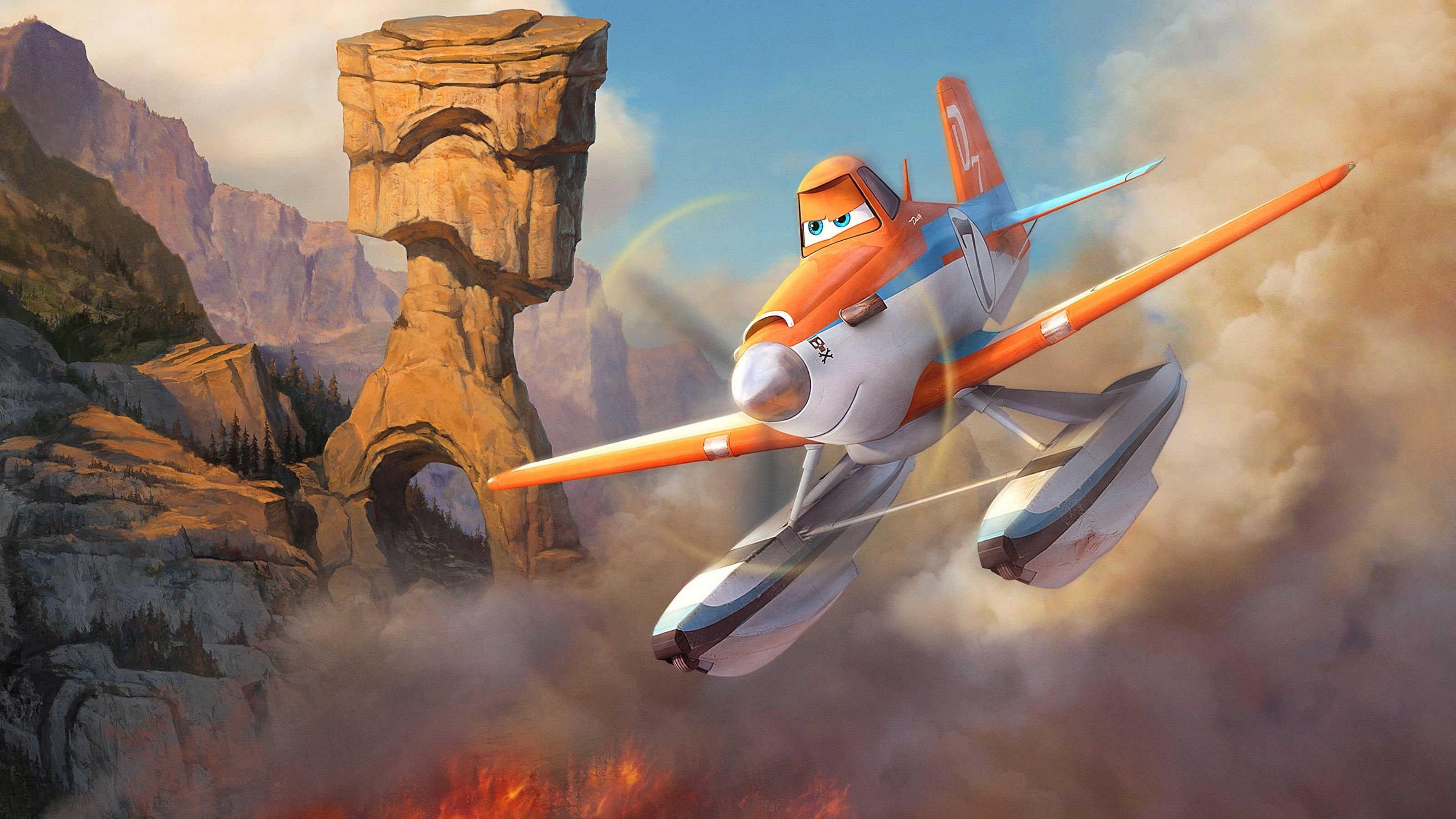 planes, Fire, Rescue, Animation, Aircraft, Airplane, Comedy, Family, 1pfr, Disney, Emergency Wallpaper
