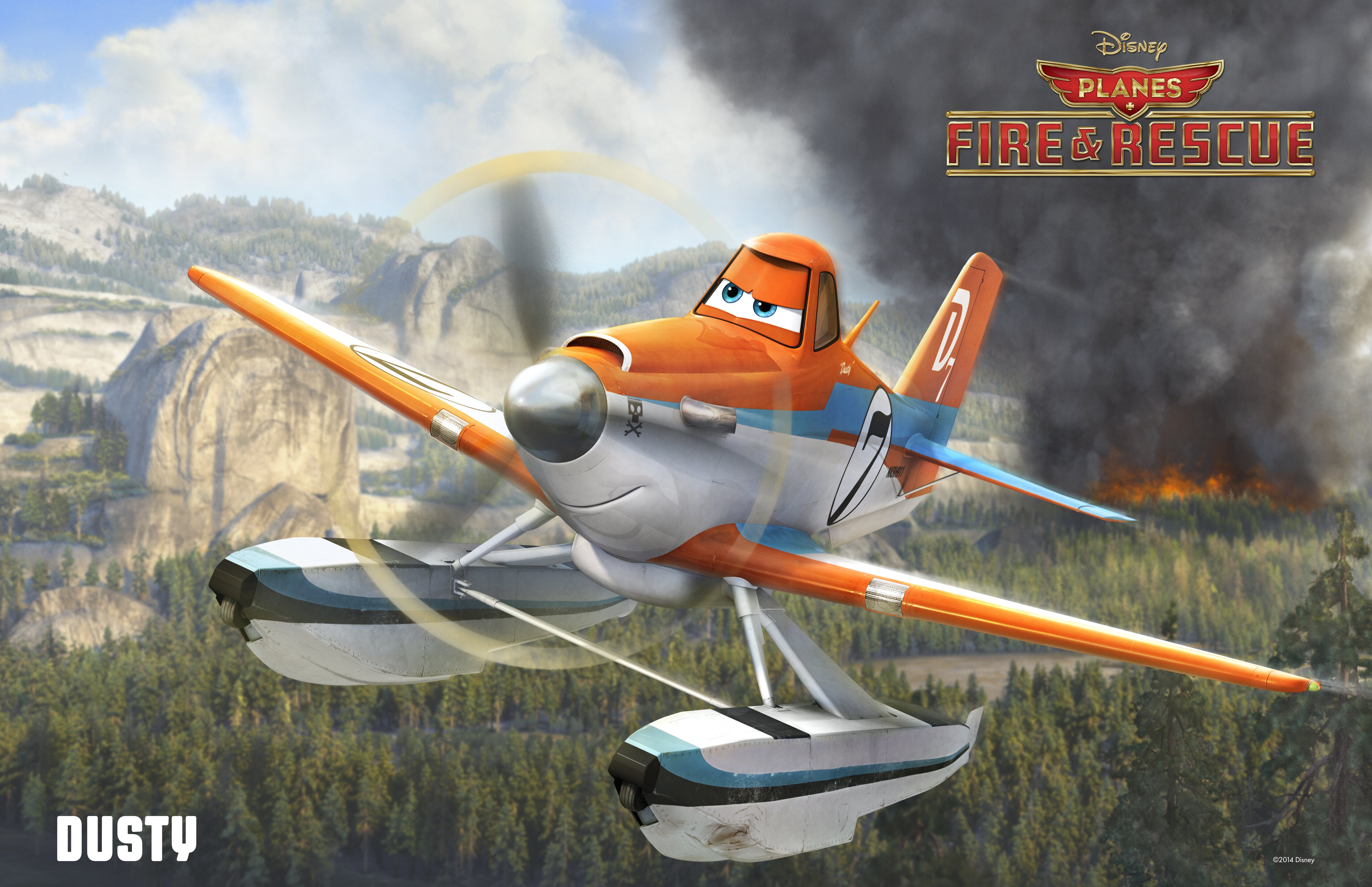 planes, Fire, Rescue, Animation, Aircraft, Airplane, Comedy, Family, 1pfr, Disney, Emergency, Poster Wallpaper