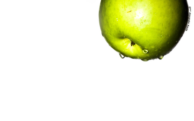 minimalistic, Food, Apples, Simple, Background, White, Background HD Wallpaper Desktop Background