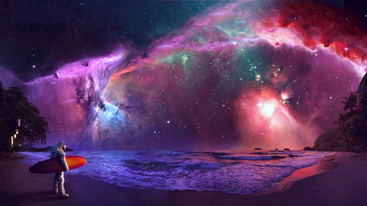nebula, Galaxy, Stars, Fantasy, Magical, Space, Suns, Planets HD Wallpaper Desktop Background