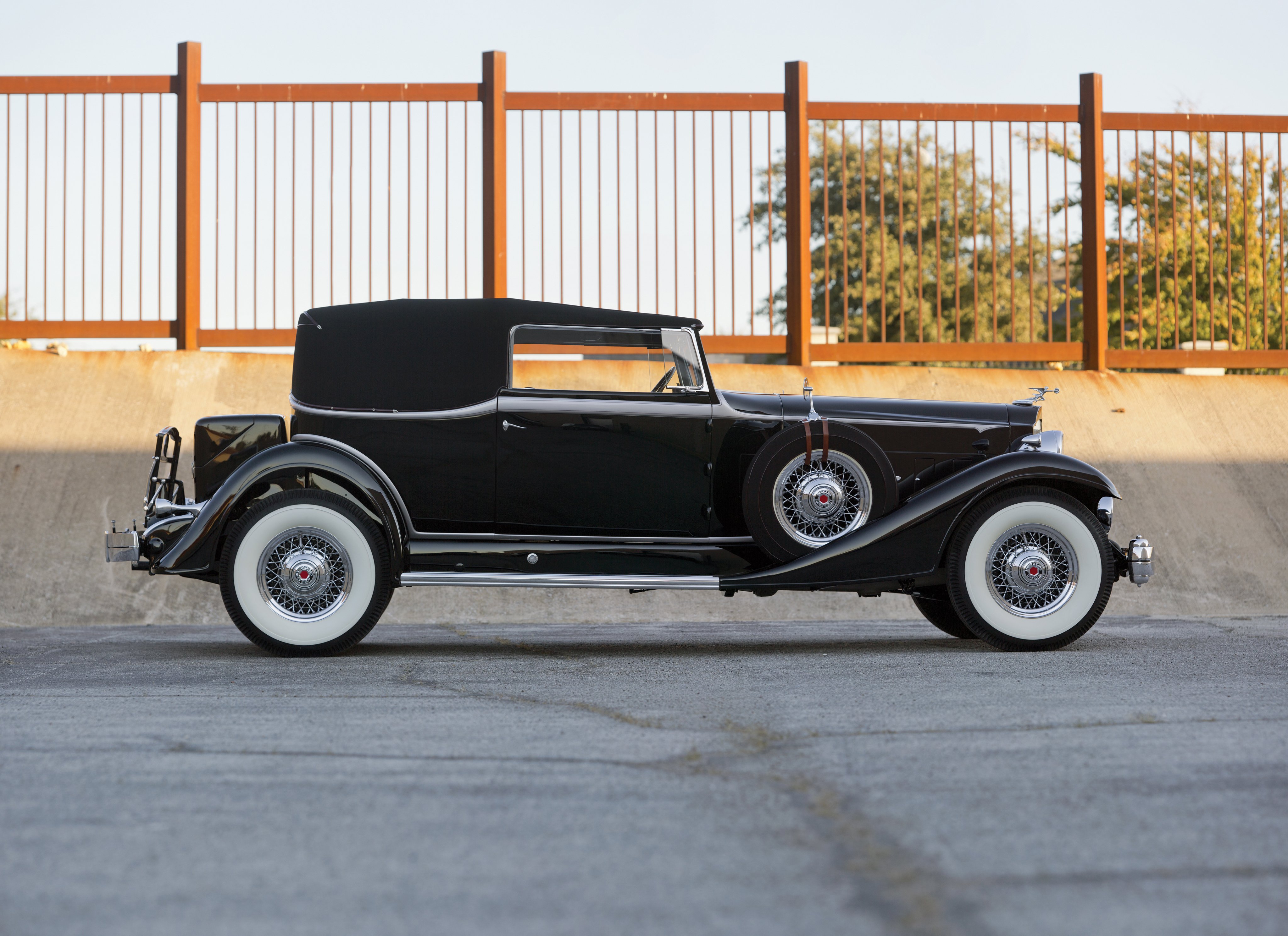 1933, Packard, Super, Eight, Convertible, Victoria, 1004 667, Luxury, Retro, Vintage Wallpaper