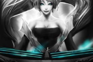 league, Of, Legends, Poster, Sona
