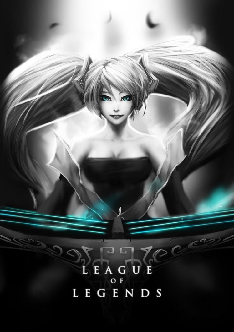 league, Of, Legends, Poster, Sona HD Wallpaper Desktop Background