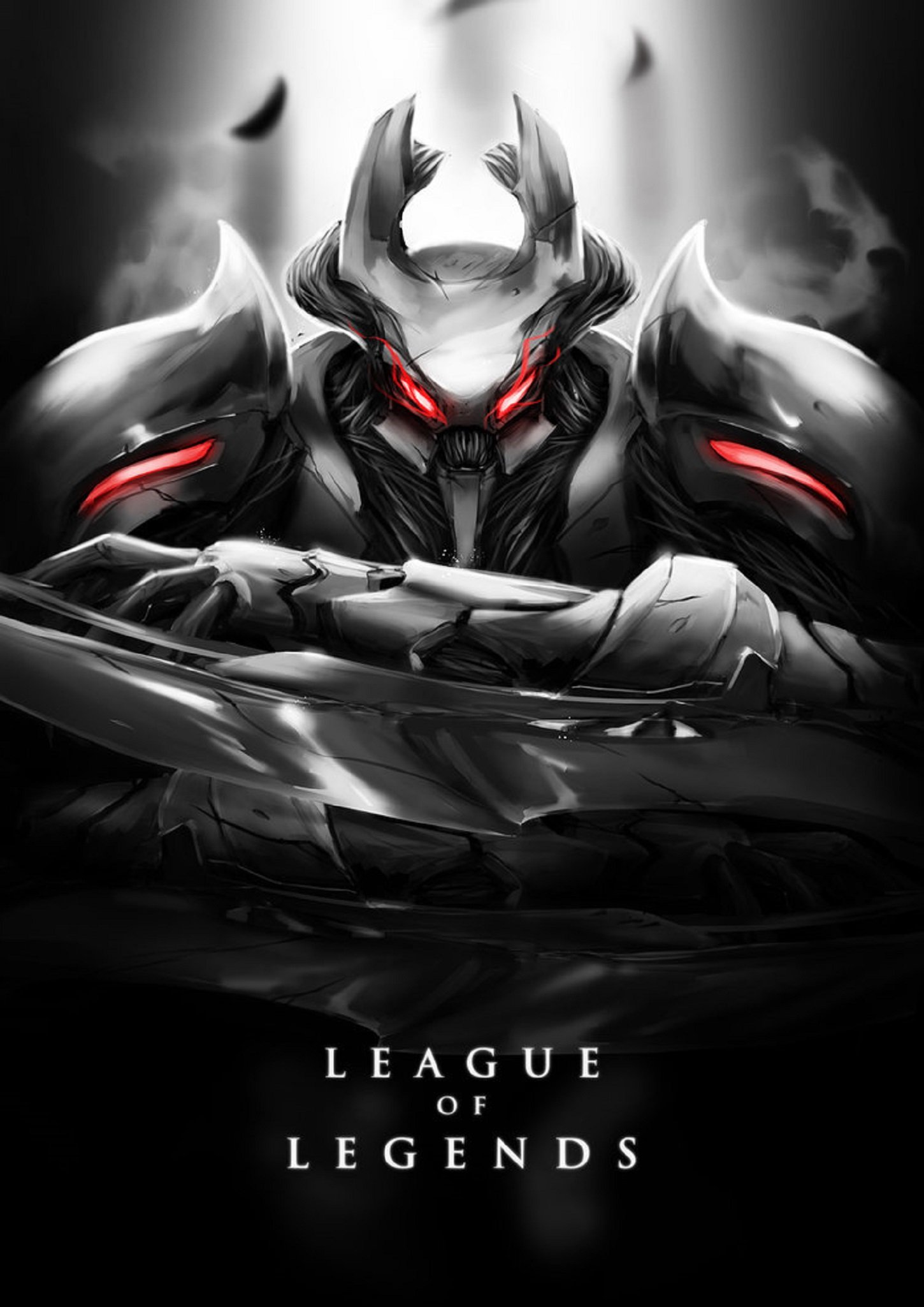 league, Of, Legends, Poster, Nocturne Wallpaper