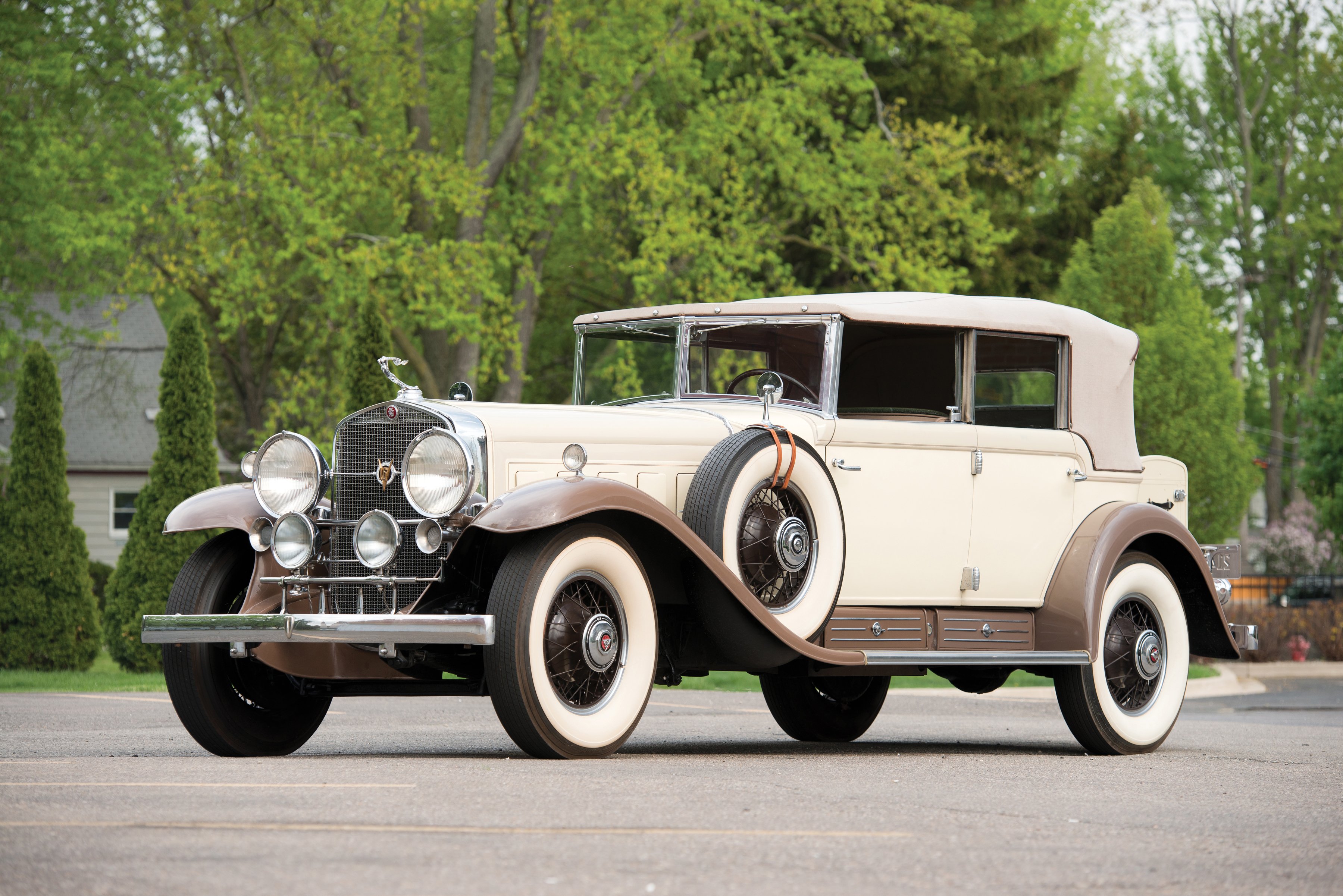 1930, Cadillac, V16, 452, All weather, Phaeton, By, Fleetwood,  4380 Wallpaper