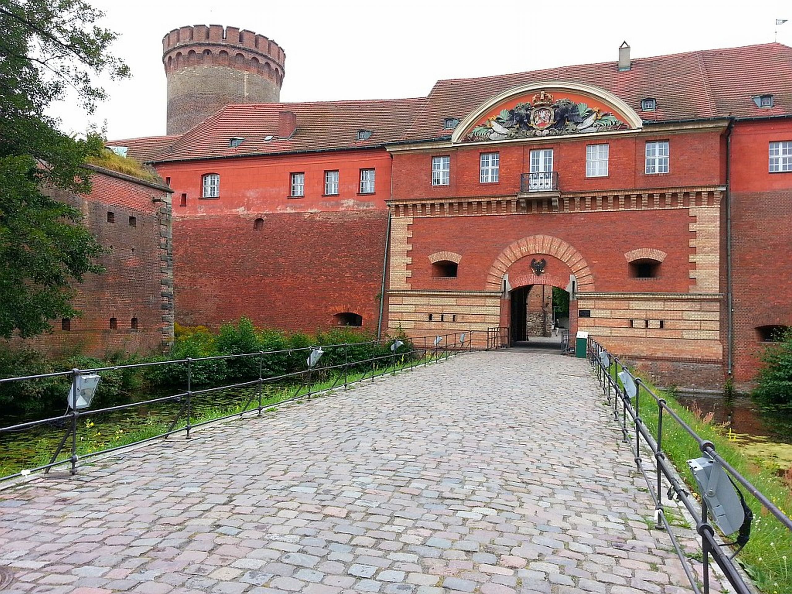 berlin, Spandau, Zitadelle, Castle, Lake Wallpaper