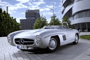 1957, Mercedes, 300sls, Gray, Old, Classic, Cars, Motors