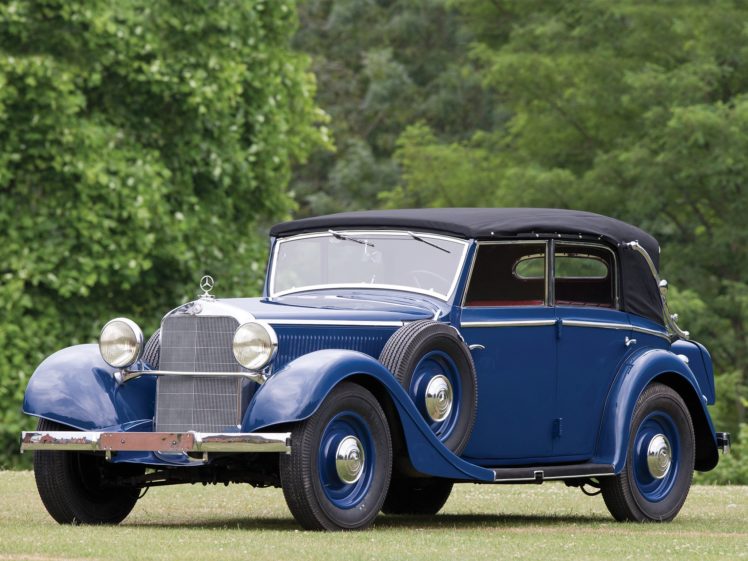 mercedes, Benz, 290, Cabriolet, W18, 1933, 1937, Classic, Cars HD Wallpaper Desktop Background