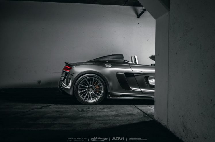 2015, Cars, Adv1, Tuning, Wheels, Audi, R8, Spyder HD Wallpaper Desktop Background