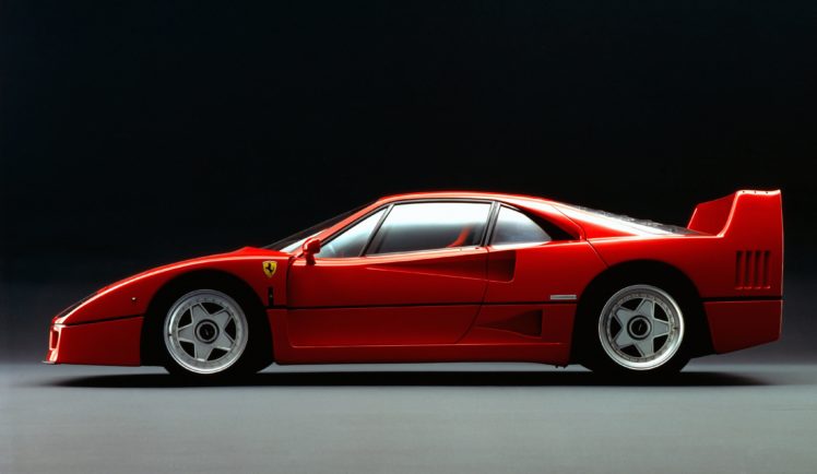 1987, Ferrari, F40, Le mans, Supercar, Race, Racing HD Wallpaper Desktop Background