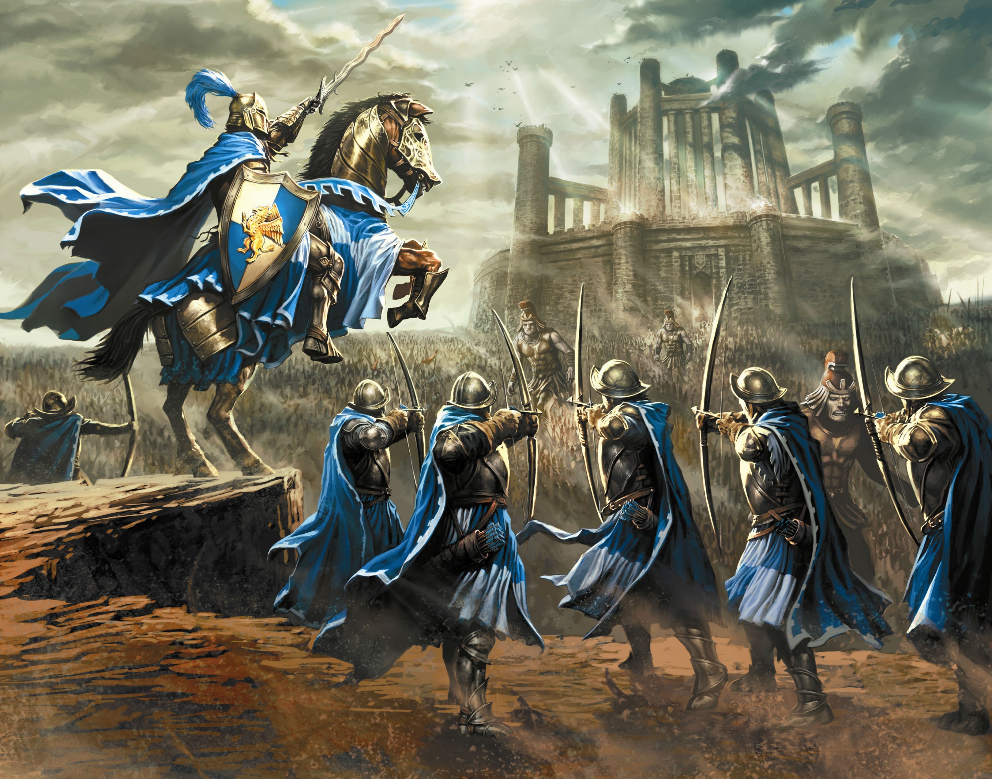 heroes, Might, Magic, Strategy, Fantasy, Fighting, Adventure, Action, Online, 1hmm, Battle, Warrior, Knight, Army, Armor Wallpaper