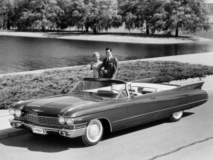 1960, Cadillac, Sixty two, Convertible, 6267f, Luxury, Classic HD Wallpaper Desktop Background