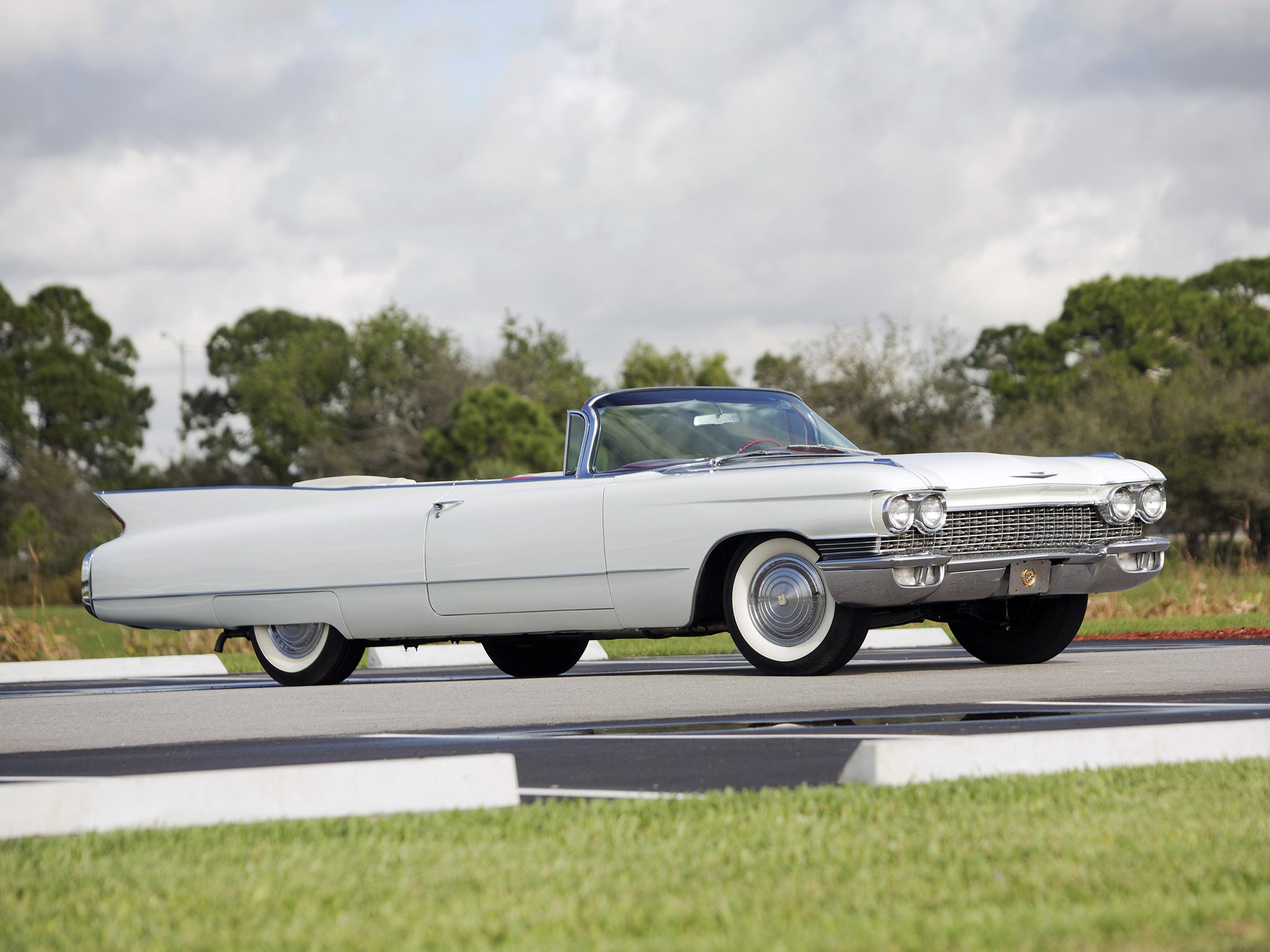 1960, Cadillac, Sixty two, Convertible, 6267f, Luxury, Classic Wallpaper