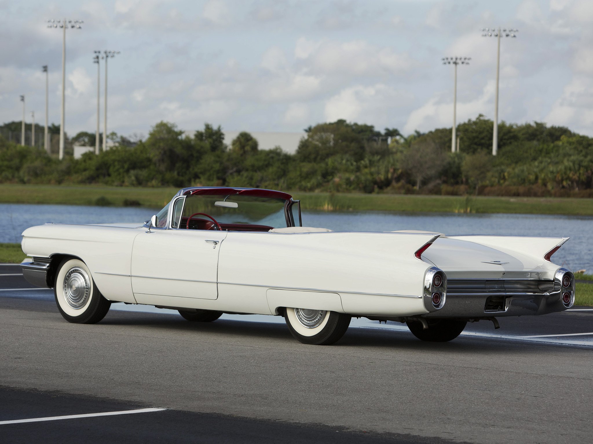 1960, Cadillac, Sixty two, Convertible, 6267f, Luxury, Classic Wallpaper