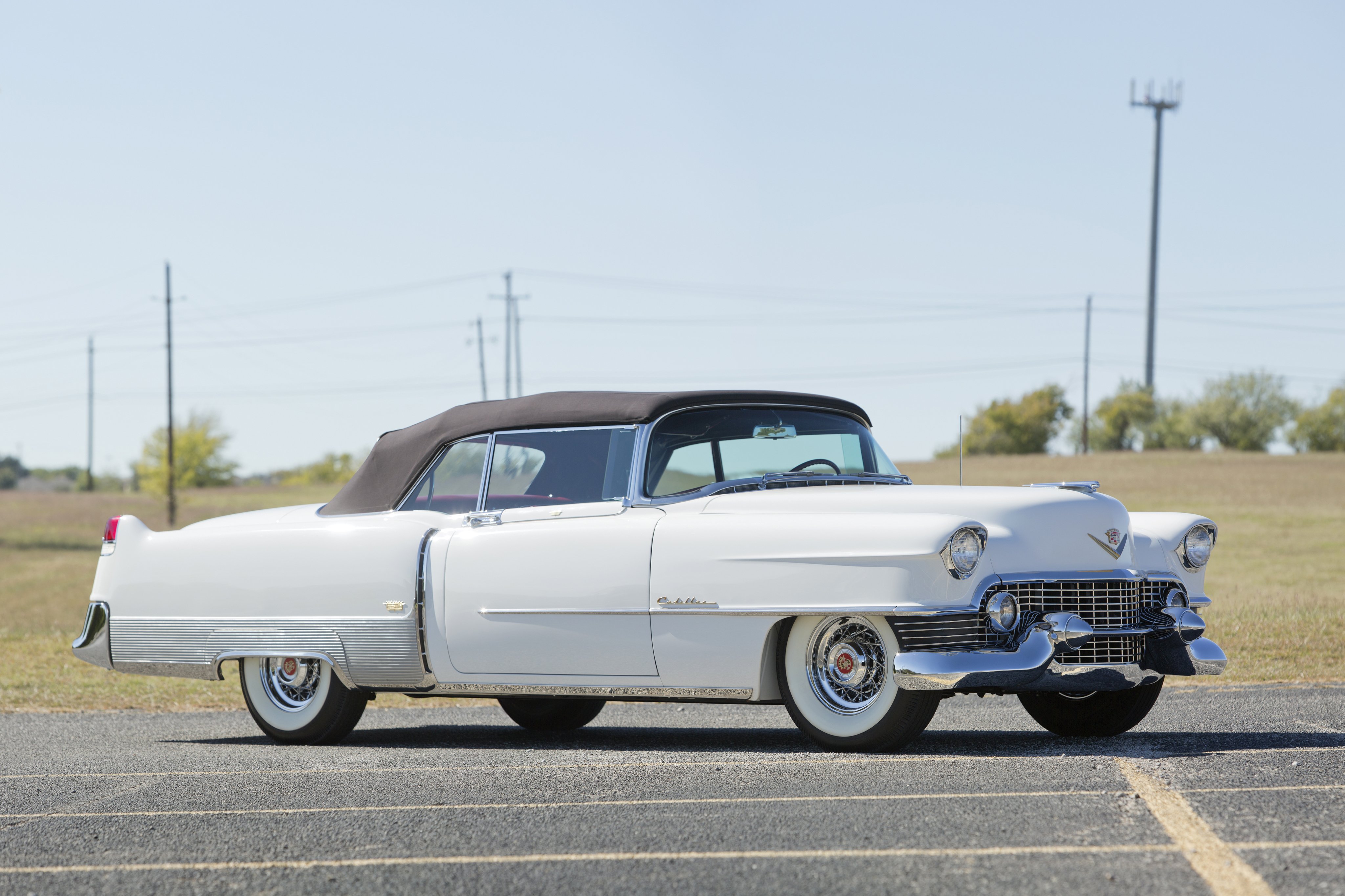1954, Cadillac, Eldorado, Convertible, 6267sx, Luxury, Retro Wallpaper