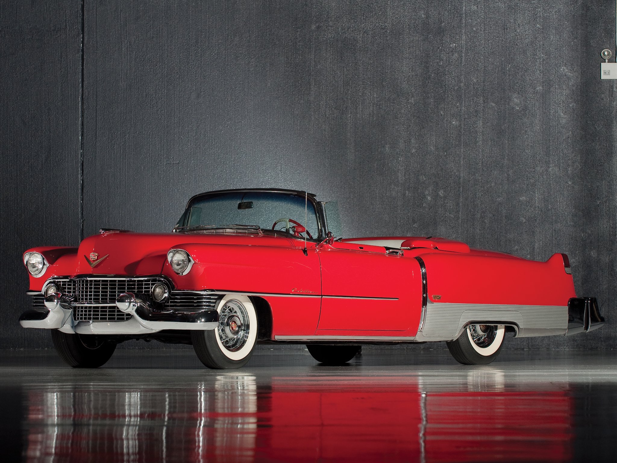 1954, Cadillac, Eldorado, Convertible, 6267sx, Luxury, Retro Wallpaper
