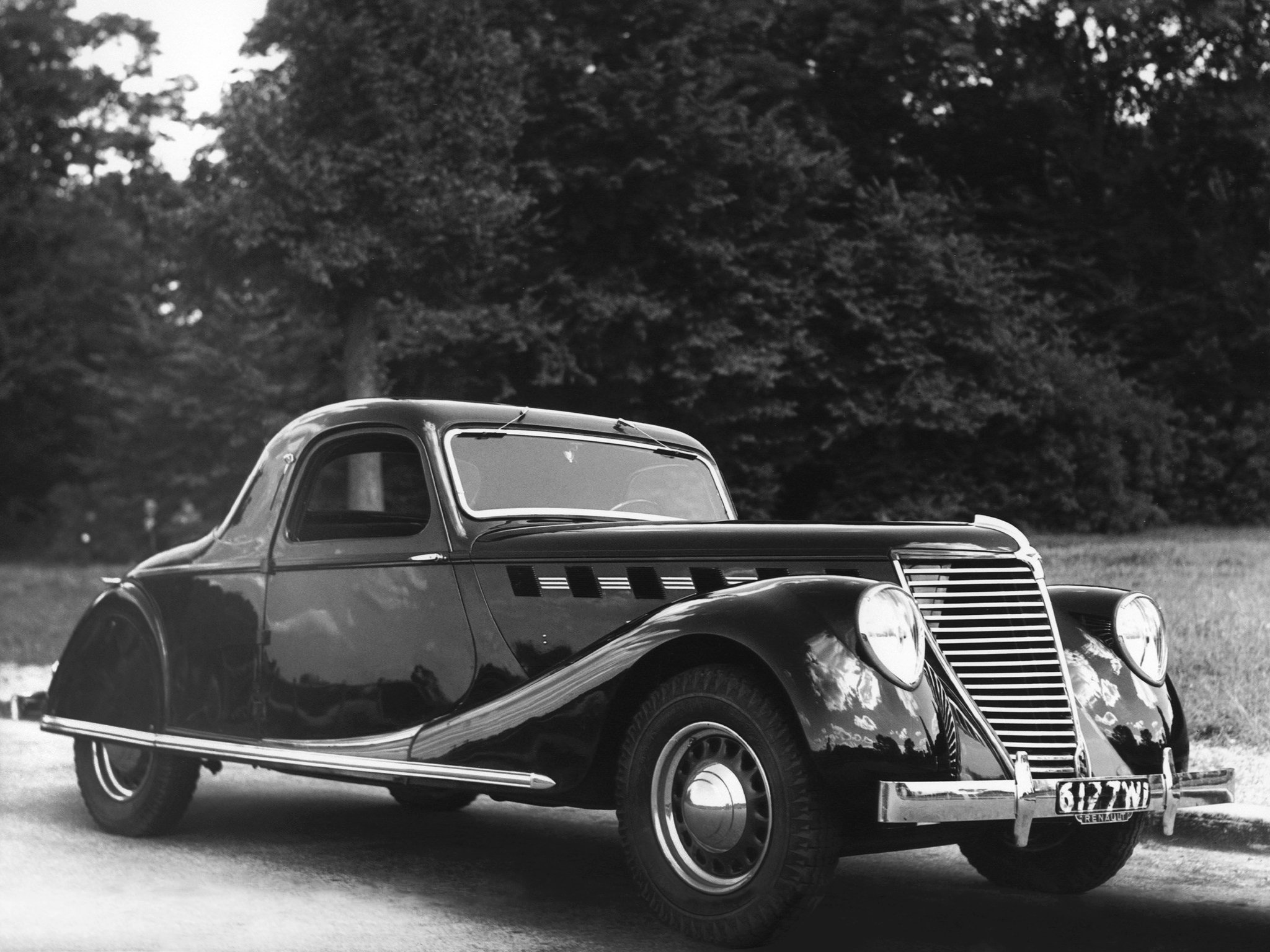 1938, Renault, Suprastella, Coupe, Retro, Vintage Wallpaper