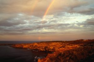 sunset, Islands, Rainbows, Australia, Capes, National, Park