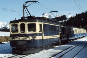 montreux, Oberland, Bahn, Between, Gstaad, And, Montreux, Switzerland