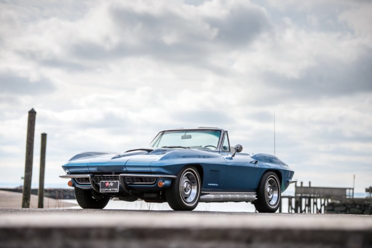 1967, Chevrolet, Corvette, Stingray, L36, 427, 390hp, Convertible, Supercar, Muscle, Classic, Sting, Ray HD Wallpaper Desktop Background
