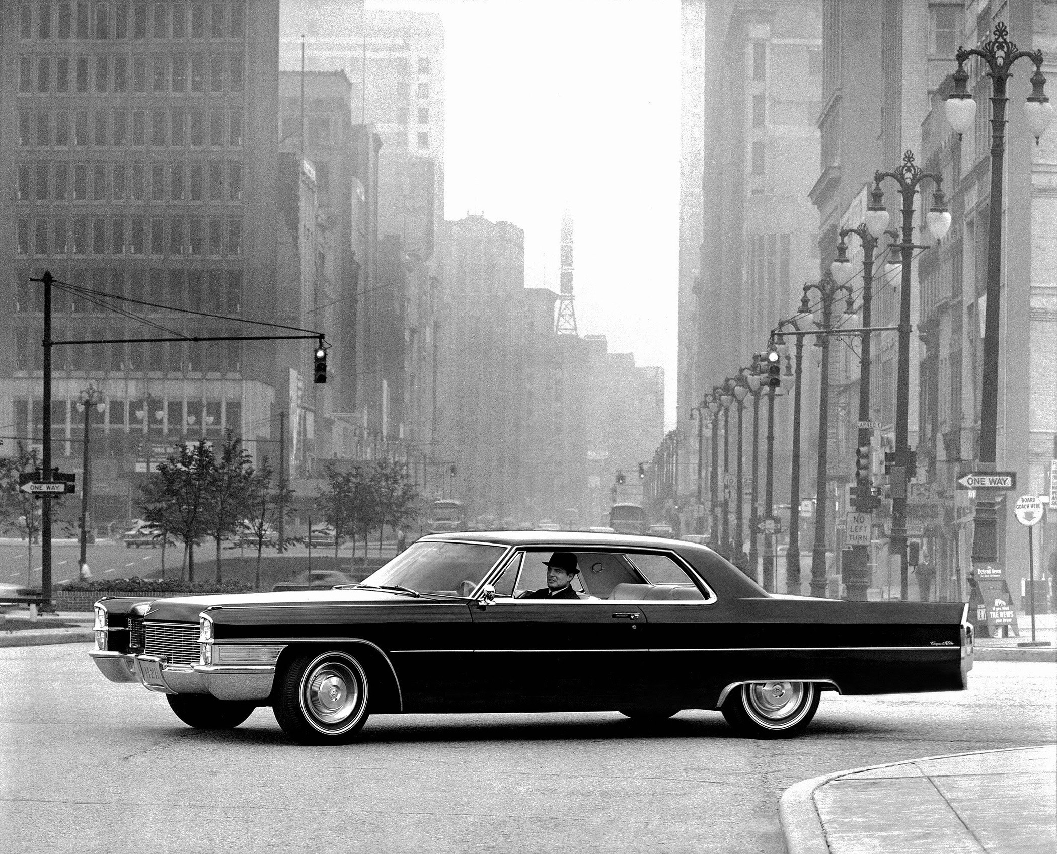 1965, Cadillac, Coupe, Deville, Luxury, Classic Wallpaper